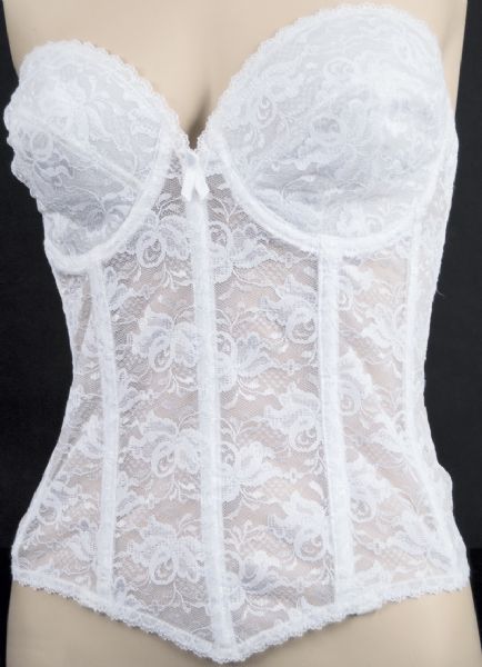 Madonna Owned and Worn White Bustier From Her "Like A Virgin" Tour