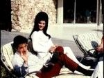 Elvis Presley Owned and Worn Wine Colored Pants