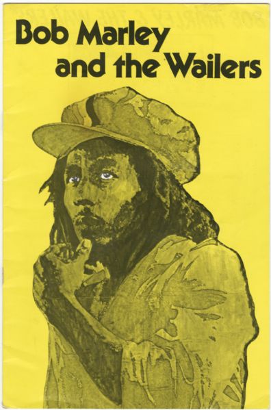 Bob Marley and the Wailers 1979 New Zealand Tour Original Program 