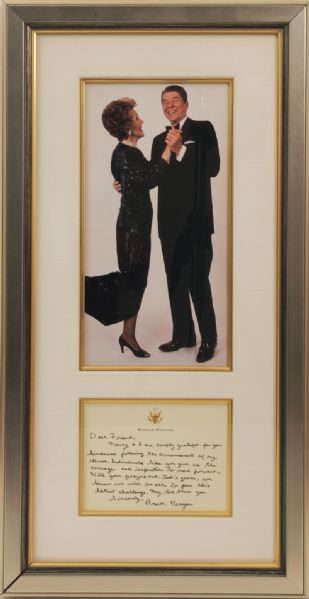 Ronald and Nancy Reagan Signed Collection