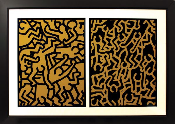 Keith Haring Original Estate Authorized Silk Screen Print 