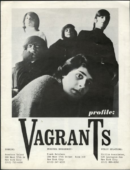 The Vagrants Promotional Profile Pull-Out