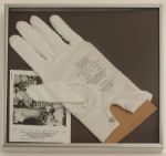 Michael Jackson White Glove Invitation