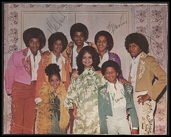 The Jackson Family Signed Photograph