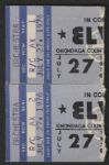Elvis Presley Two 1976 Concert Ticket Stubs