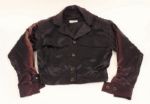 Madonna Worn Black Satin Jacket