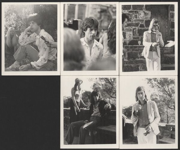 Rolling Stones Original Black & White Snapshots (5)