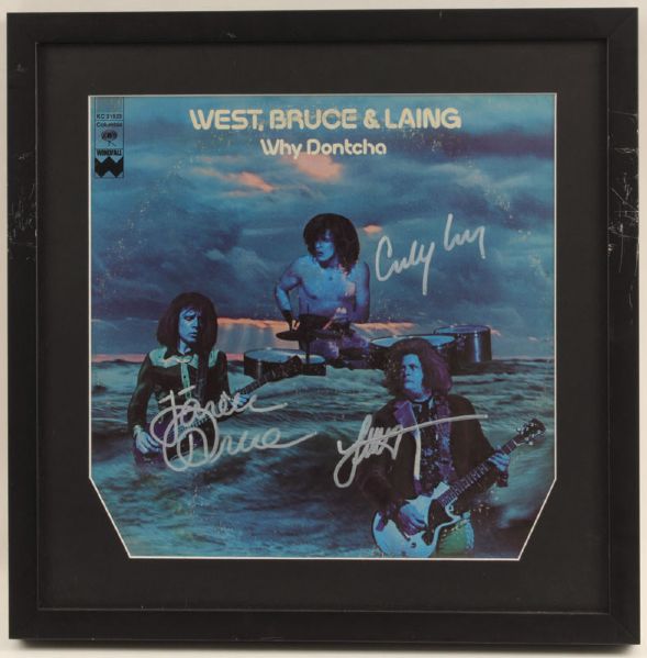 West, Bruce and Laing "Why Dontcha" Signed Album