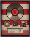 Bruce Springsteen "Born In the USA" Platinum Award
