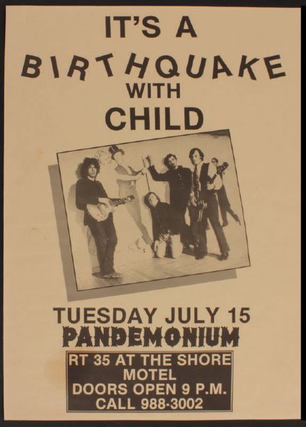 Bruce Springsteen Original "Child" Concert Poster