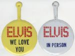 Elvis Presley Backstage Buttons