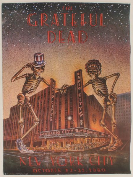 The Grateful Dead Concert Poster