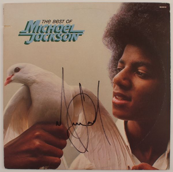 Michael Jackson Signed "The Best of Michael Jackson" Album