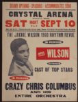 Jackie Wilson 1960 Vintage Jackie Wilson Concert Poster 