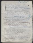 Bruce Springsteen Handwritten "Backstreets"  Working Manuscript