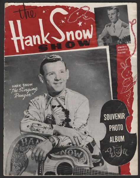 Elvis Presley Hank Snow Souvenir Program