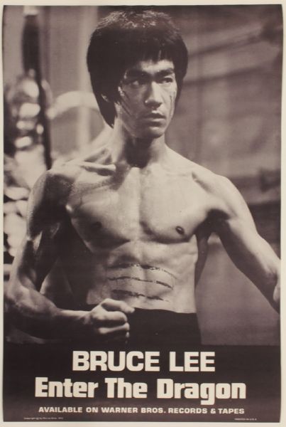 Bruce Lee "Enter The Dragon" Poster