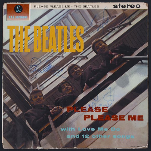 The Beatles Signed "Please Please Me" Album