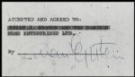 Brian Epstein Signed 1964 Original Contract