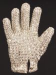 Michael Jackson Concert Worn Yellow Swarovsky Crystal Glove 