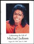 Michael Jackson Memorial Service Program
