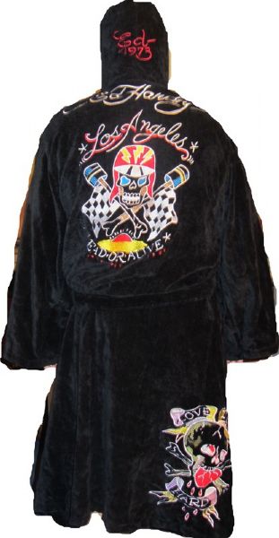Michael Jackson Owned and Worn Embroidered Robe