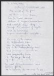 A Handwritten Poem and Drawing by Paul McCartney Titled “The Poet of Dumbwoman’s Lane”