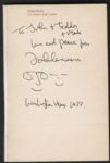 John Lennon Signed & Inscribed "The Penguin" With Hand-Drawn Caricatures