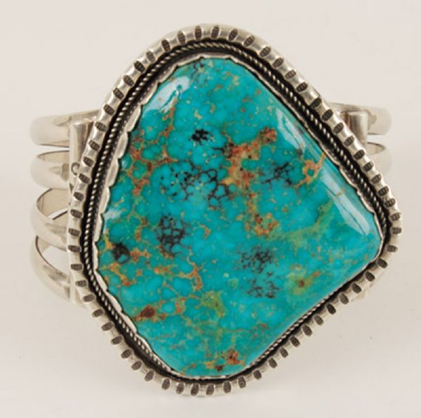 Elvis Presley Owned and Worn Turquoise Cuff Bracelet