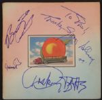 Allman Brothers Signed Eat A Peach Album