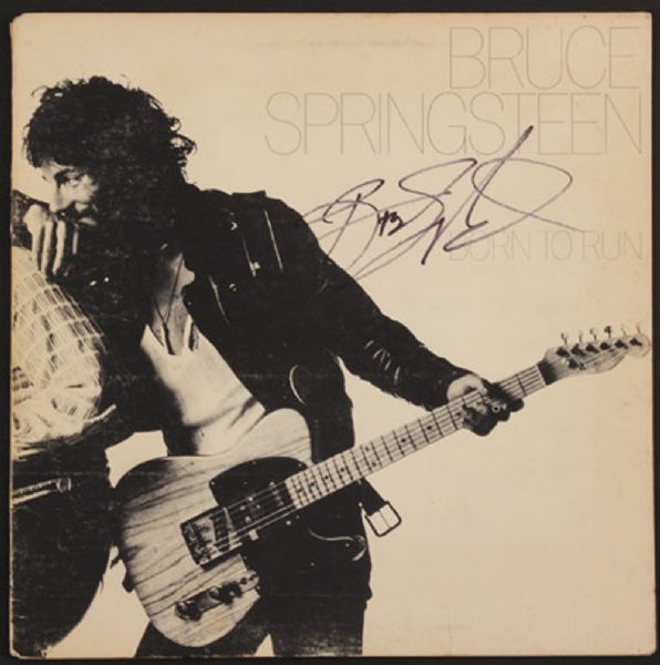 Bruce Springsteen Signed "Born To Run" Album