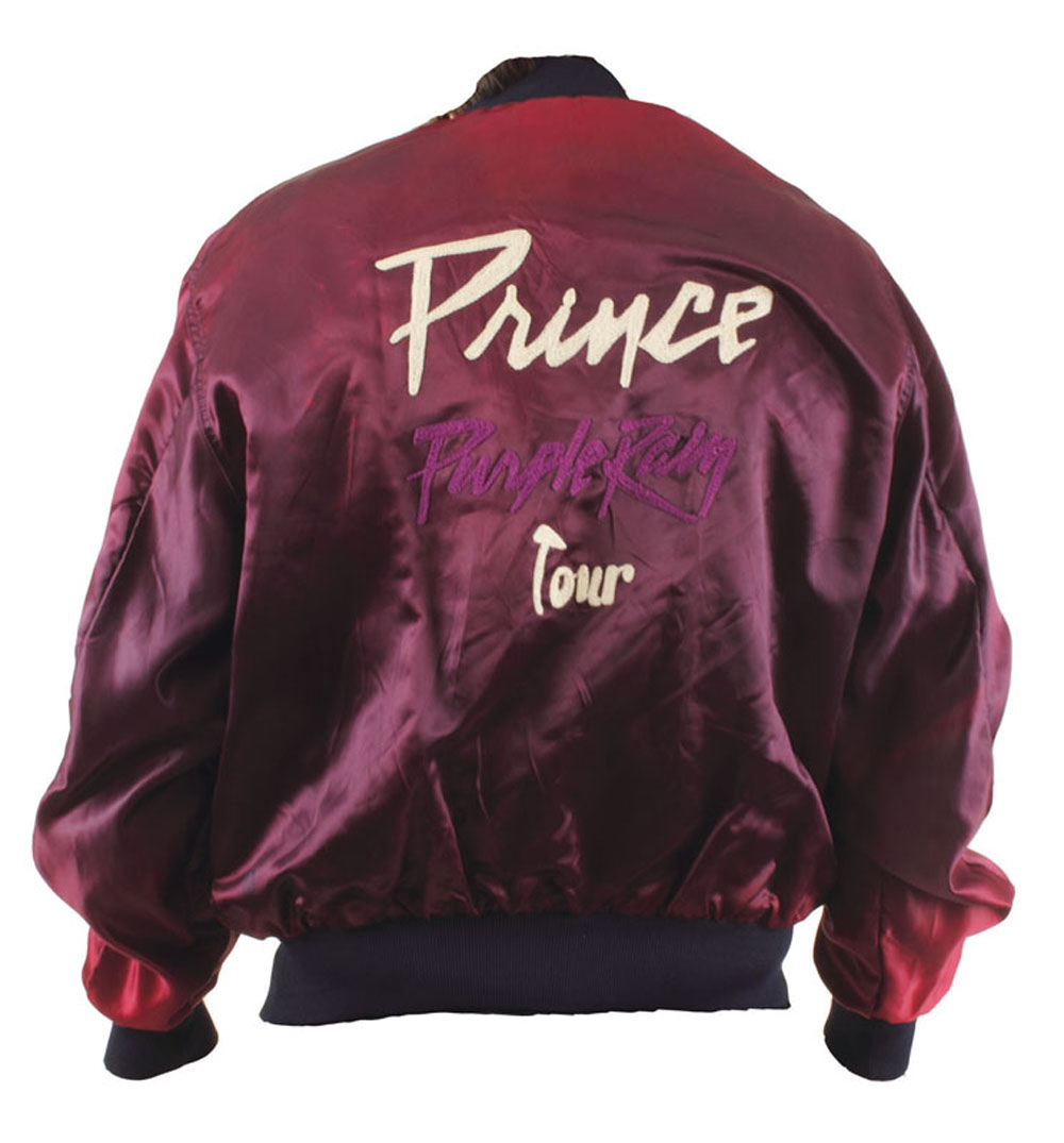 Lot Detail - Prince Purple Rain Original Tour Jacket