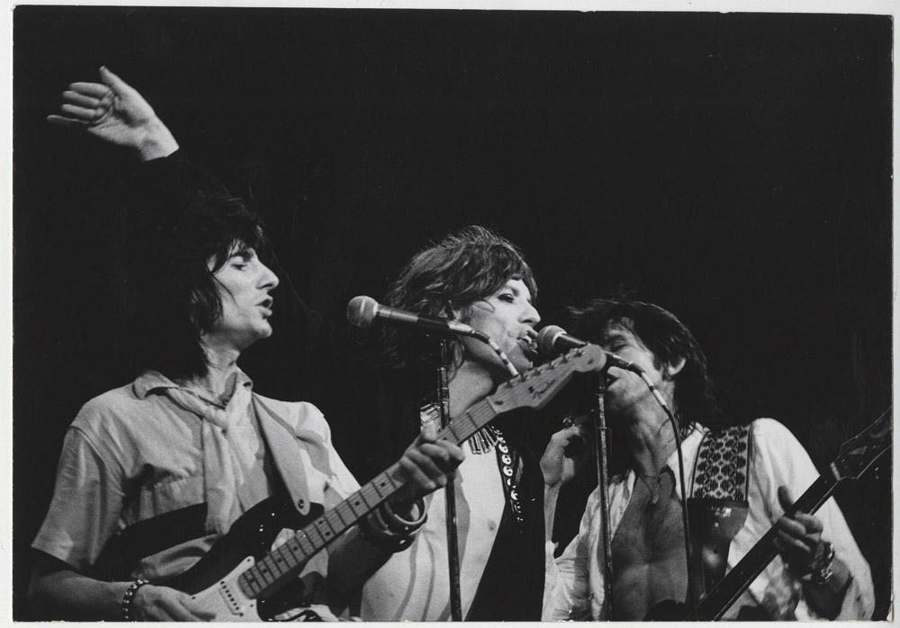 Lot Detail - The Rolling Stones Lynn Goldsmith Stamped Original Photograph