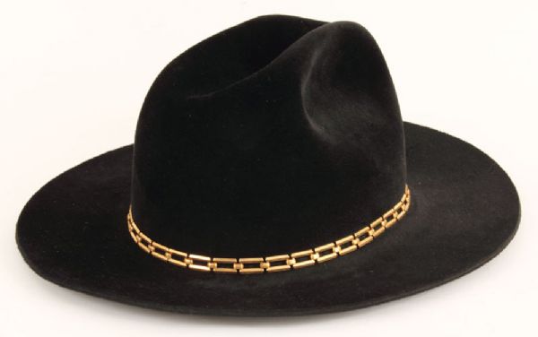 Elvis Presley 1973 "Super Fly" Hat Given to Jack Lord 