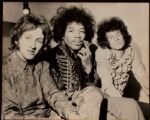 Jimi Hendrix Paul Rabanne Stamped Original Photograph