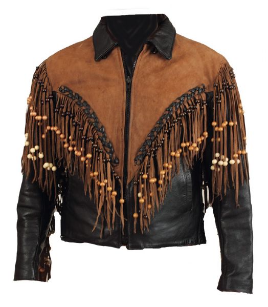 Lot Detail - Elvis Presley Worn Nudie's Custom Made Leather Jacket