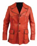 Elvis Presley Worn Custom Made Long Leather Jacket