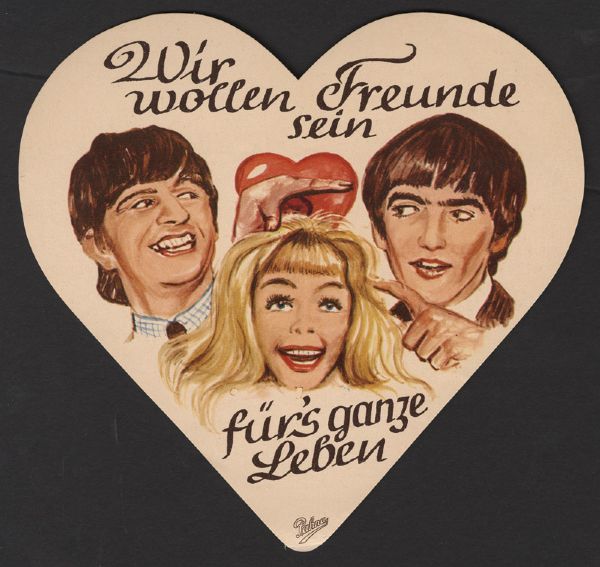 Beatles 1960s Dutch Chocolate Advertisement