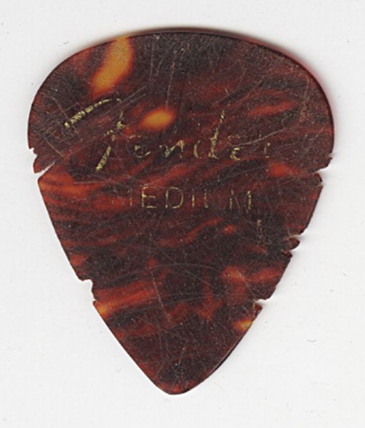 Jimi Hendrix Stage Used Guitar Pick 1968 Boston Garden