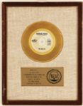 The Beatles "Paperback Writer" Original RIAA White Matte Award