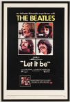 The Beatles "Let It Be" Original Poster