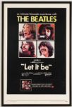 The Beatles Let It Be Original Poster