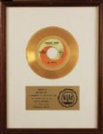 The Beatles "Paperback Writer" Original RIAA White Matte Award