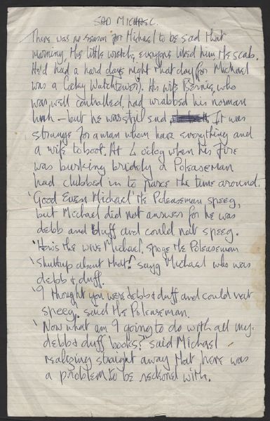 John Lennon 1964 Rare Handwritten Drafts of Prose and Poetry