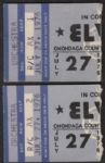 Elvis Presley 1976 Concert Tickets