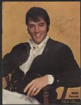 Elvis Presley Signed & Inscribed RCA Records Photo Album 