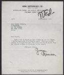George Harrison 1965 Signed Letter to Gloria Stavers 