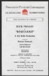 Elvis Presley "Roustabout" Preview Invitation