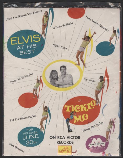 Elvis Presley "Tickle Me" Feathers