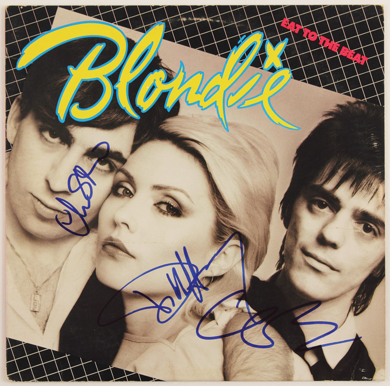 Lot Detail - Blondie Signed "Eat To The Beat" Album